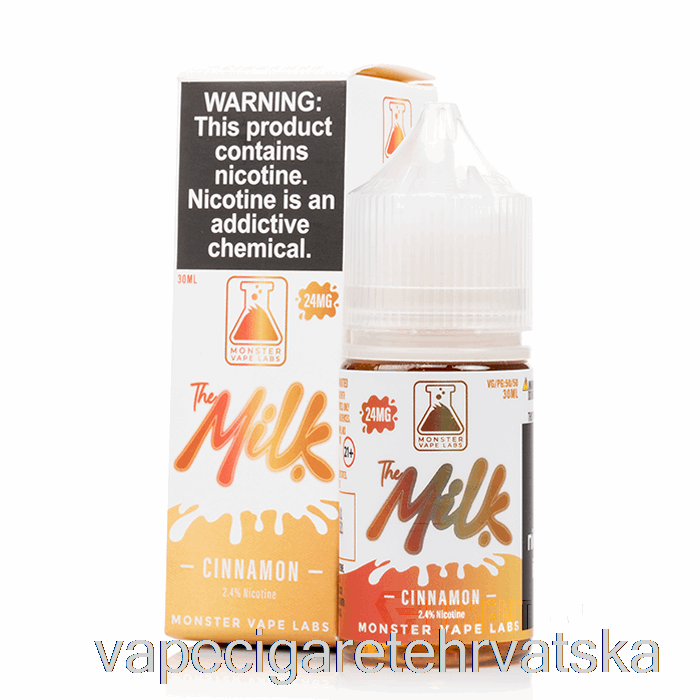 Vape Cigarete Cimet - Mliječne Soli - 30ml 24mg